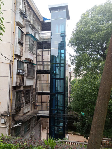 湖南省林业厅宿舍加装电梯