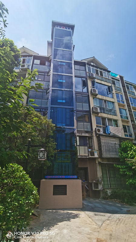 长沙市政府八方小区加装电梯