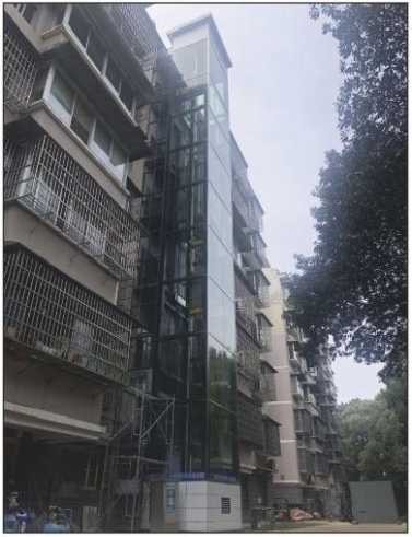 长沙湖南农业大学博导楼、教授楼加装电梯