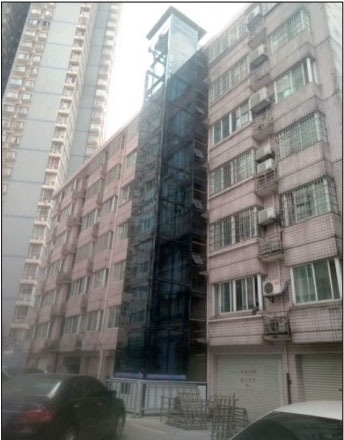 湖南省有色集团加装电梯