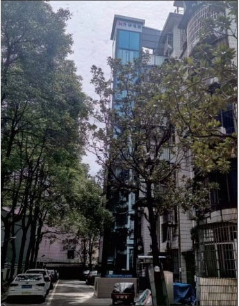 长沙县邮政局宿舍加装电梯